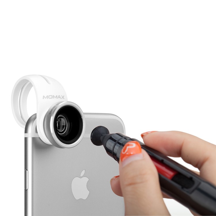 MOMAX Dust Blower + Brush Carbon Pen + Liquid Lens Cleaner + Cleaning Tissue 4-in-1 Camera Lens Cleaning Kit-16