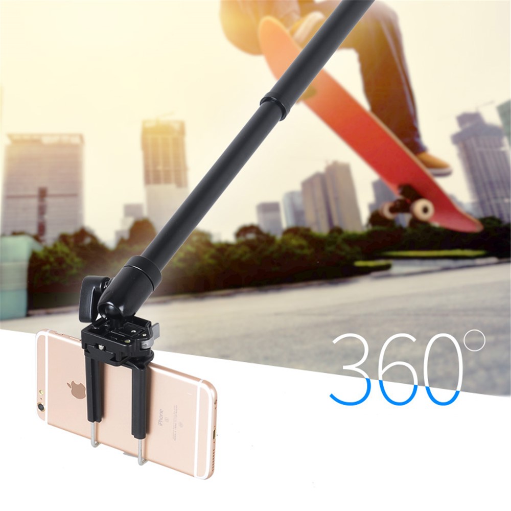 KINGJOY P056 5-section Portable Travel Camera Tripod Detachable Phone Selfie Stand-4