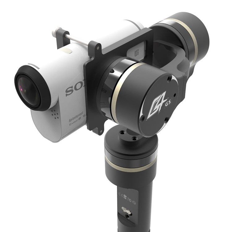FEIYU G4 3-Axis Handheld Gimbal for Sony Action Camera - Black-5