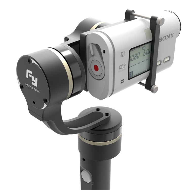 FEIYU G4 3-Axis Handheld Gimbal for Sony Action Camera - Black-9