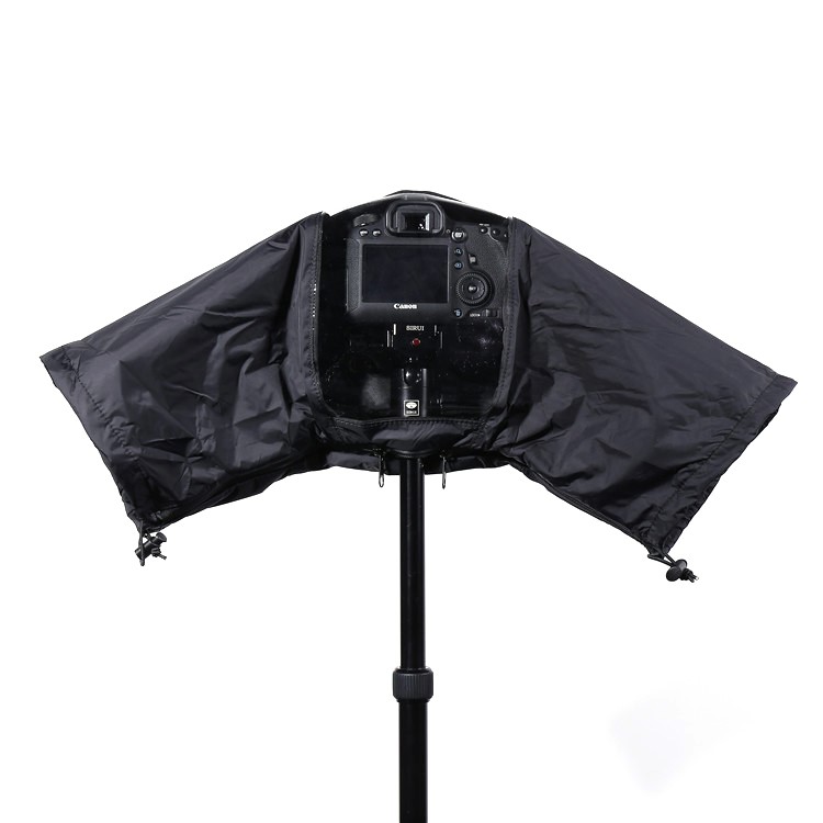 Rain Cover Coat Protector Case for Nikon Canon DSLR Cameras-1