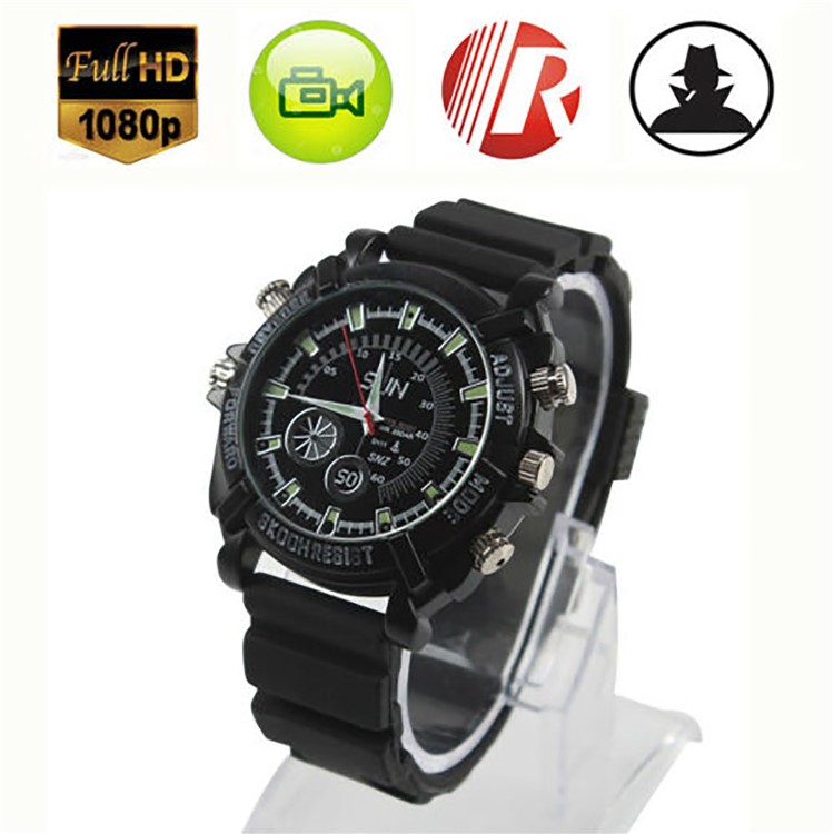 W1000 2 in 1 1080P Watch and Hidden Web Camera with Night Vision Function-1