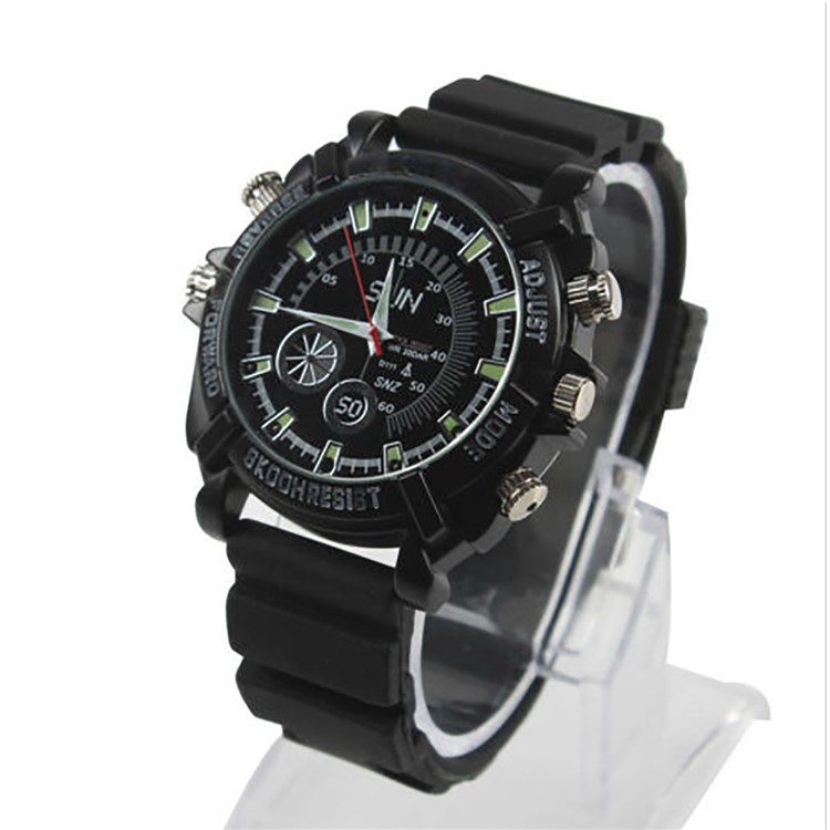 W1000 2 in 1 1080P Watch and Hidden Web Camera with Night Vision Function-5