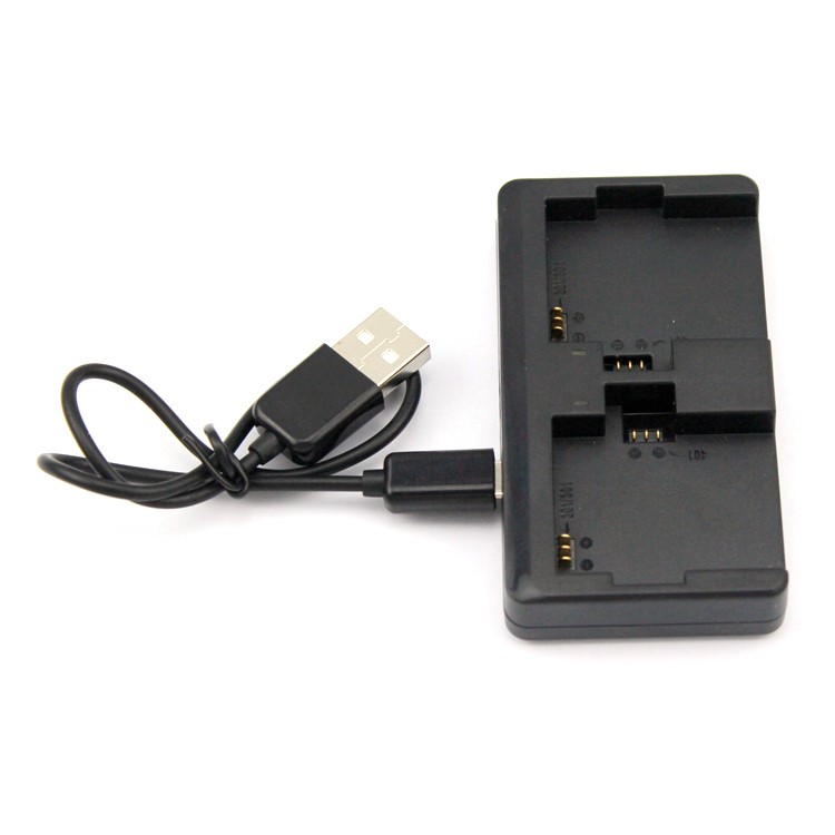 Dual Battery Charger for Gopro Hero 4 3+ 3 Camera AHDBT-201/301/401 Battery-8