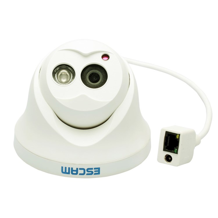 ESCAM QD100 720P 1MP 10m Mini Dome IP Camera with Onvif and P2P - AU Plug-4