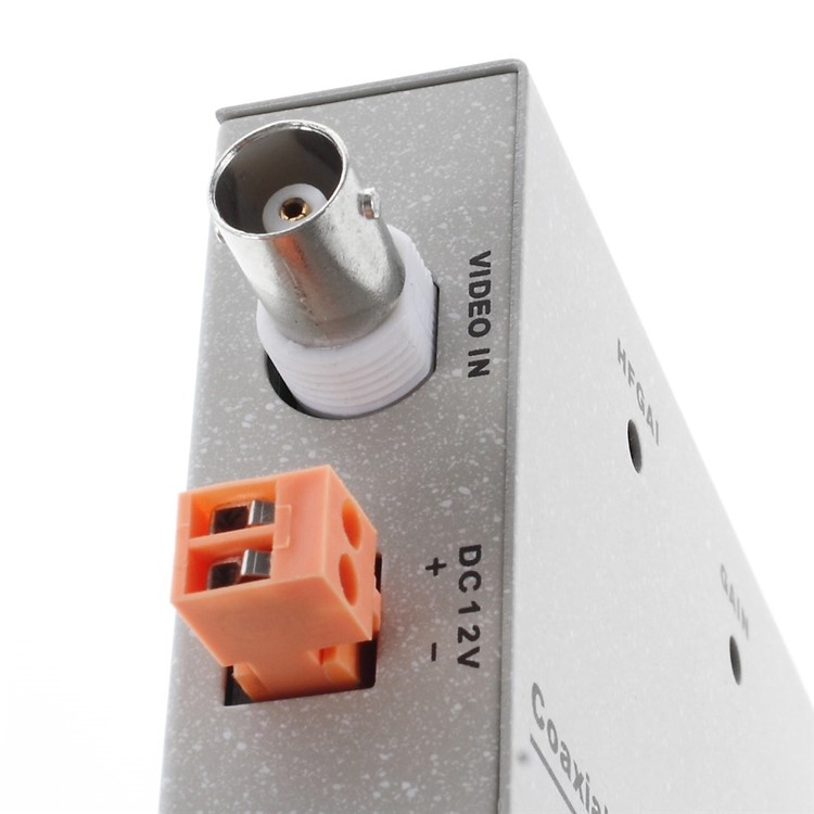 Coaxial Cable BNC Video Signal Amplifier Booster CCTV