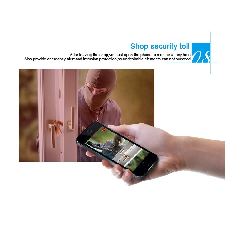 720P HD 1.3MP WI-FI CCTV Indoor IP Network Camera, 1/4" CMOS 10m IR IP-02A White Shell - EU Plug-16