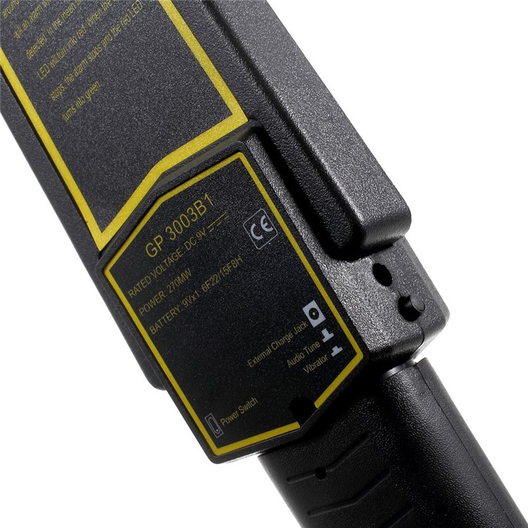 Hand Held Metal Detector Security Body Scanner GP3003B1-5