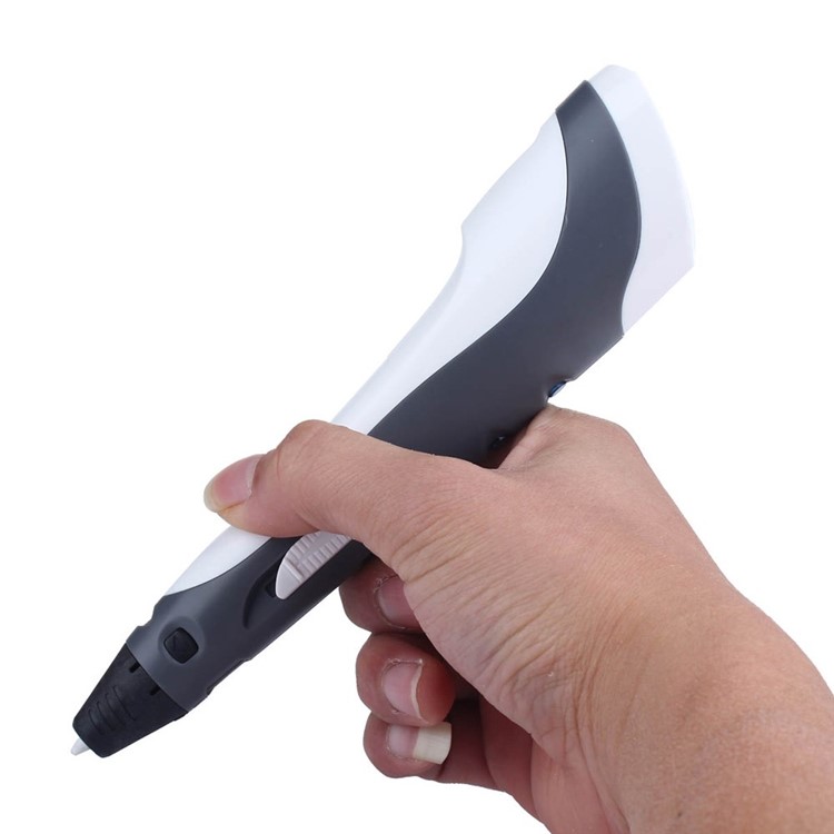 3D Stereoscopic Printing Pen for 3D Drawing / Arts / Crafts - Grey-1