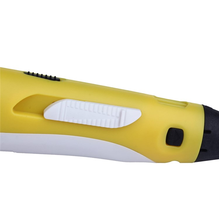 3D Stereoscopic Printing Pen for 3D Drawing / Arts / Crafts - Yellow-4