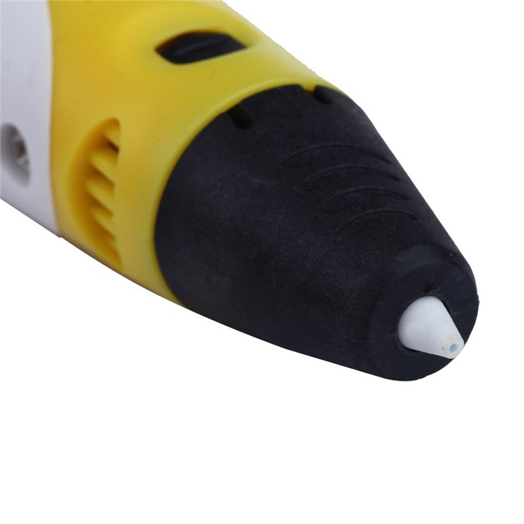 3D Stereoscopic Printing Pen for 3D Drawing / Arts / Crafts - Yellow-9