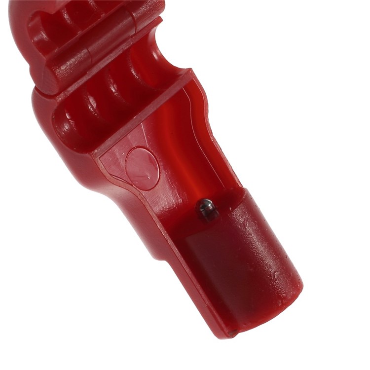 20PCS 4502 Magnetic Anti-theft Stop Locks for Display Hook, Diameter of Hole: 6mm - Red-3
