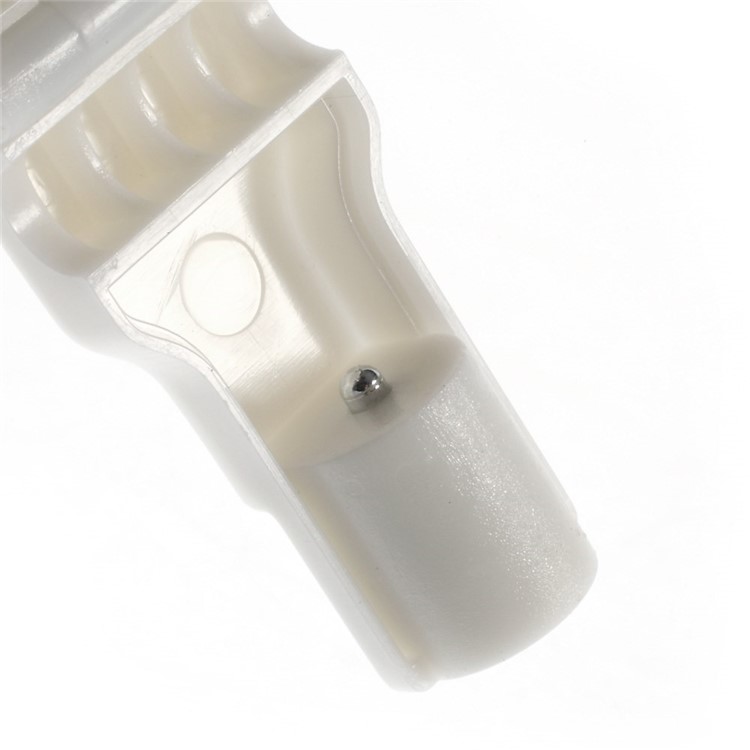 20PCS 4502 Magnetic Anti-theft Stop Locks for Display Hook, Diameter of Hole: 6mm - White-3