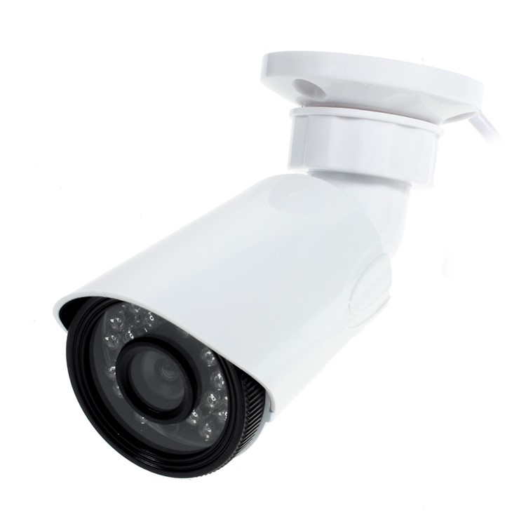 CCTV AHD 720P 1.0MP Outdoor IR Camera 24-LED IR 20m with Bracket IR-CUT (AHD-X5100C) - 3.6mm Lens / PAL-1