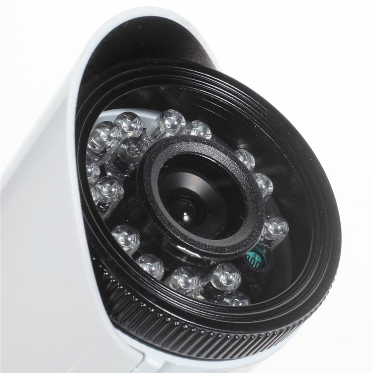 CCTV AHD 720P 1.0MP Outdoor IR Camera 24-LED IR 20m with Bracket IR-CUT (AHD-X5100C) - 3.6mm Lens / PAL-6