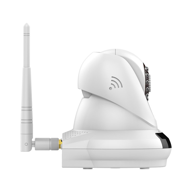 FUJIKAM CCTV 720P Cloud WiFi IP Camera Support P/T P2P APP IR-CUT OEM (FI-366) - White / UK Plug-5