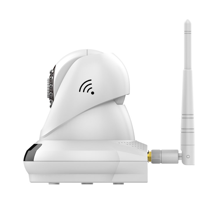FUJIKAM CCTV 720P Cloud WiFi IP Camera Support P/T P2P APP IR-CUT OEM (FI-366) - White / UK Plug-6