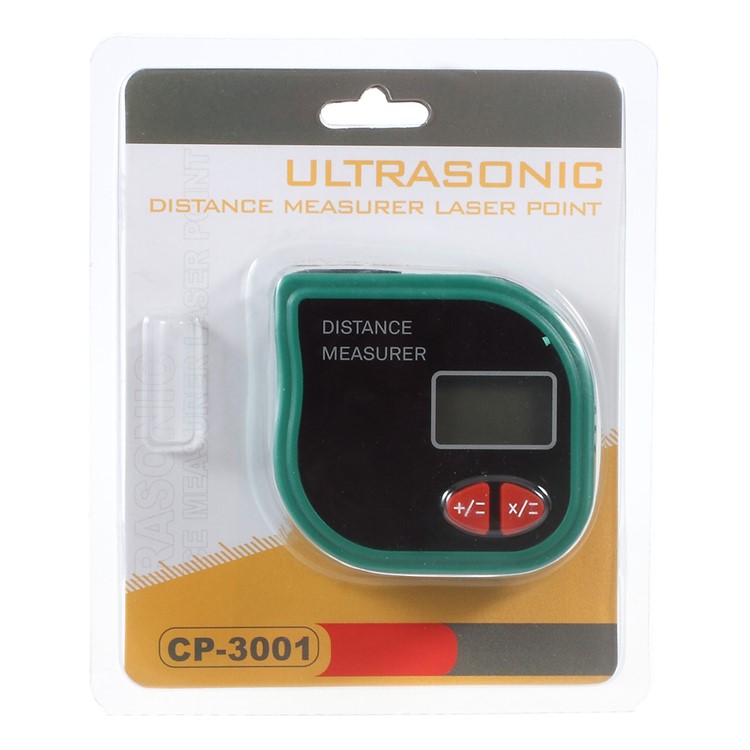 CP-3001 Handheld Ultrasonic Distance Measurer Level Range Finder with Tape-8