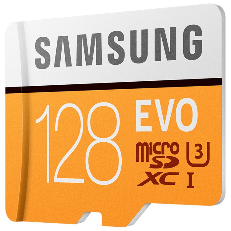 OEM SAMSUNG EVO 128GB Class 10 Micro SD Card TF Memory Card 100Mb/S High Speed - Orange-2