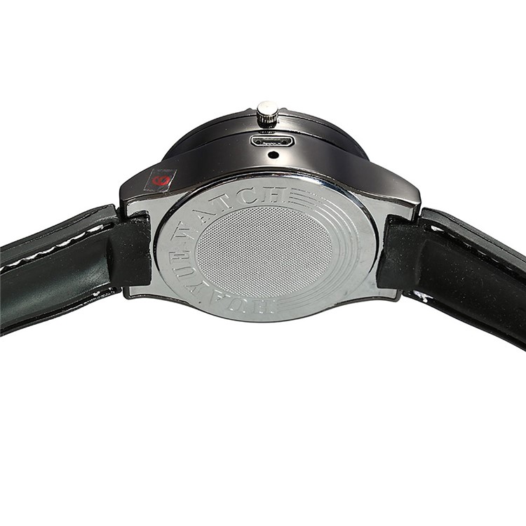 Cool Military Electronic Lighter USB Powered Flameless Cigarette Lighter Watch for Men - Black-5