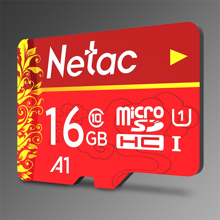NETAC P500 Chinese Elements Pattern 16GB Micro SD Card High Speed Class 10 Micro SD TF Card-3