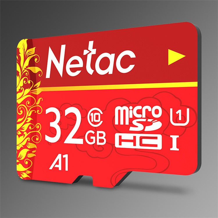 NETAC P500 Chinese Elements Pattern 32GB High Speed Class 10 Micro SD TF Card-3