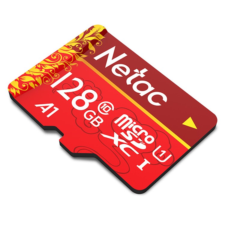NETAC P500 Chinese Elements Pattern 128GB High Speed Class 10 TF Micro SD Card-2