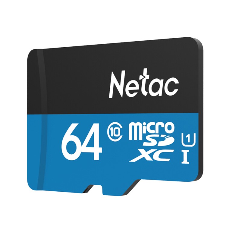 NETAC P500 Class 10 64GB Micro SD TF Memory Card + Card Reader + SD Adapter-4