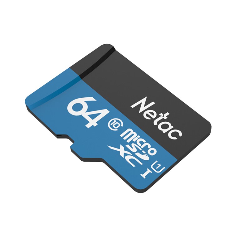 NETAC P500 Class 10 64GB Micro SD TF Memory Card + Card Reader + SD Adapter-5