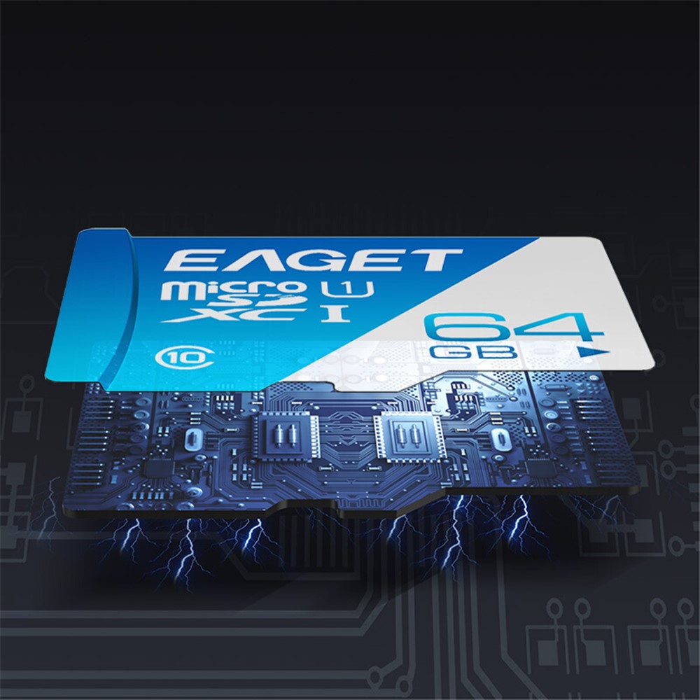 EAGET T1 64GB Micro SD Card High Speed Class 10 Micro SD TF Card-4
