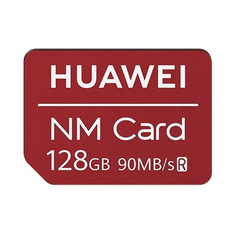 HUAWEI NM Card 90MB/s 128GB Memory Card Apply to Mate 20 Pro/Mate 20 X/P30 - Red-1