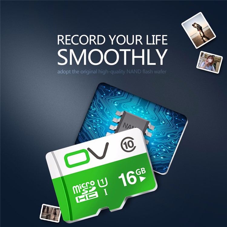 OV 16GB Micro SD Card High Speed Class 10 UHS-I Micro SD TF Card-8