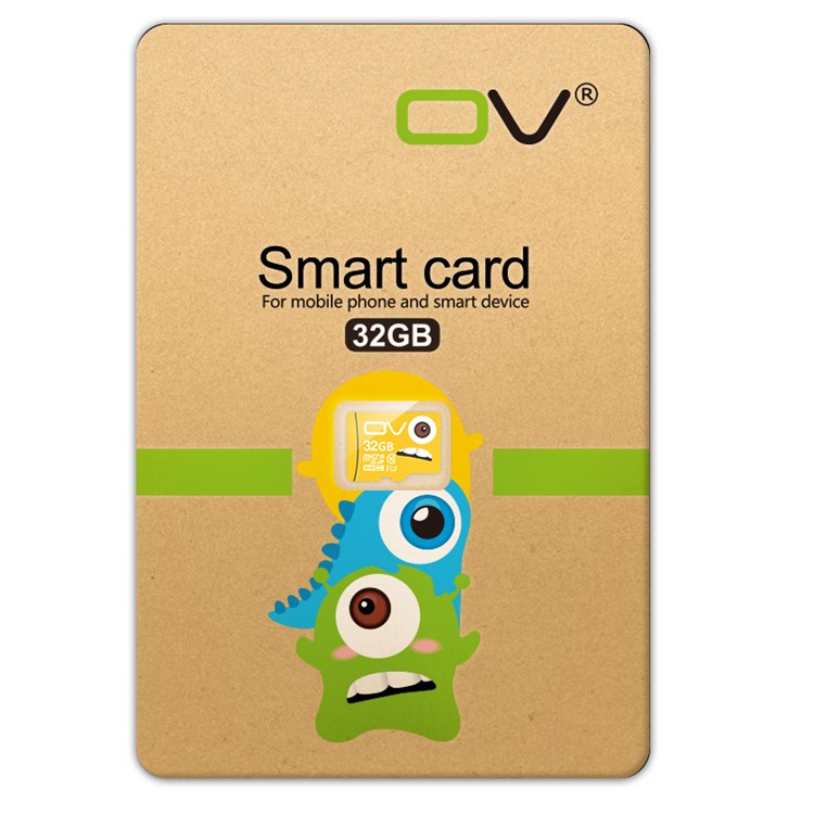 OV 32GB 80MB / S Tarjeta de memoria de alta velocidad de clase 10 TF / Micro SDHC-10
