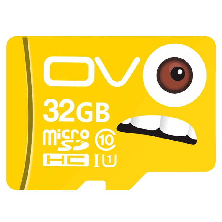 OV 32GB 80MB / S Tarjeta de memoria de alta velocidad de clase 10 TF / Micro SDHC-3