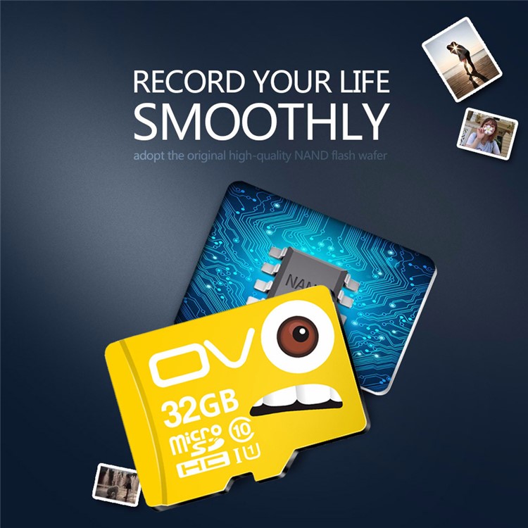 OV 32GB 80MB / S Tarjeta de memoria de alta velocidad de clase 10 TF / Micro SDHC-9