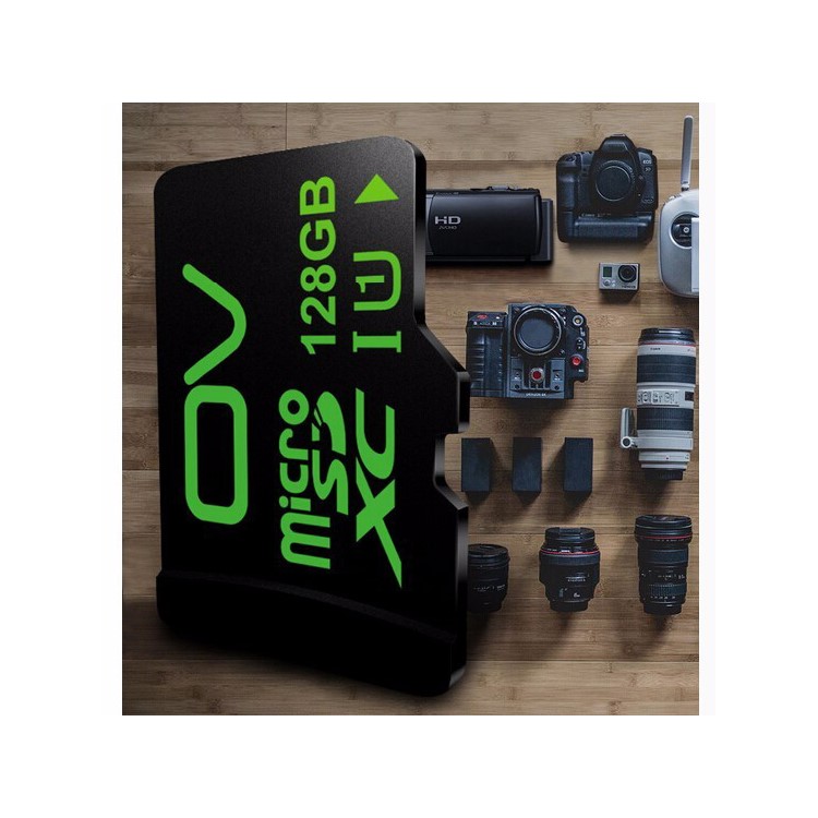 OV 128GB Clase 10 UHS-I U1 80 MB / S Tarjeta De Memoria Micro SD De Alta Velocidad-4