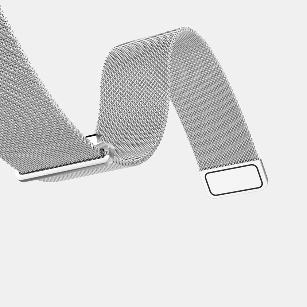 Mesh Milanese Stainless Steel Magnetic Watch Strap Replacement for Huawei Watch - Silver Color-2