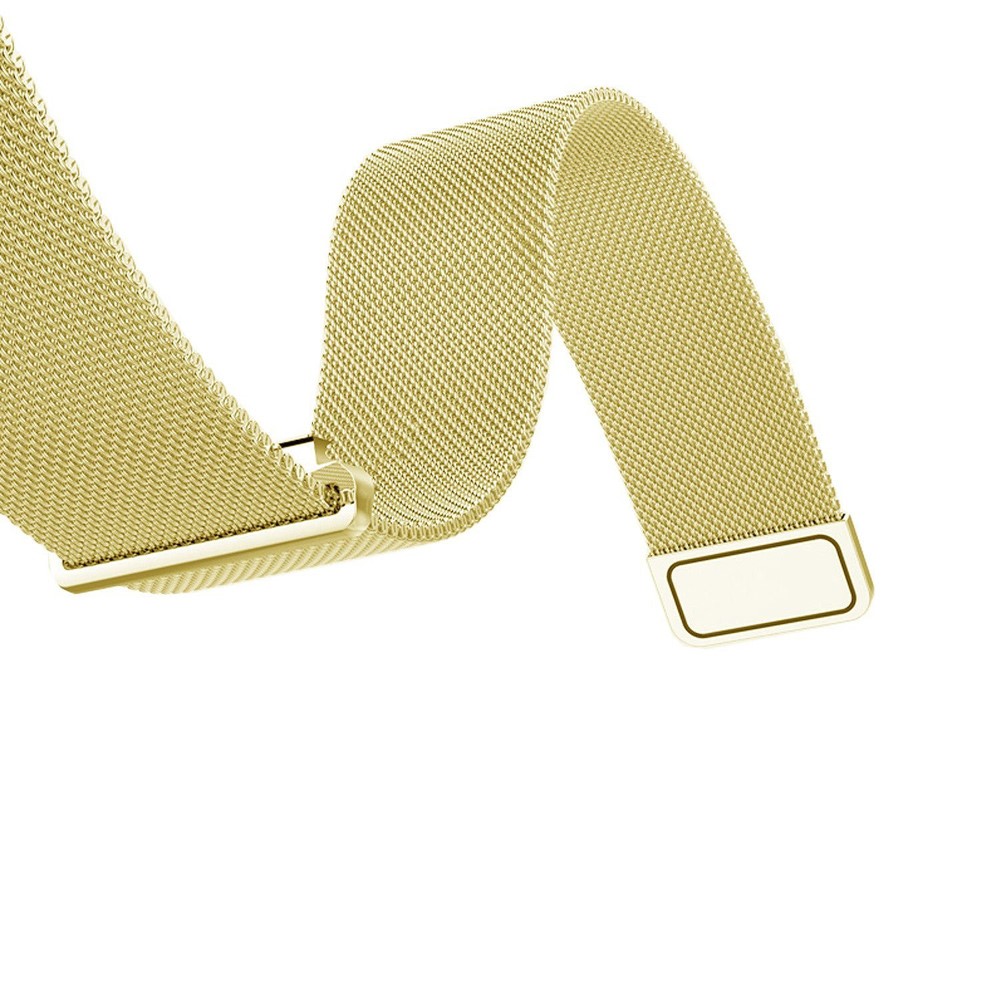 Luxury Milanese Stainless Steel Magnetic Mesh Watch Strap for Huawei Watch - Gold Color-2