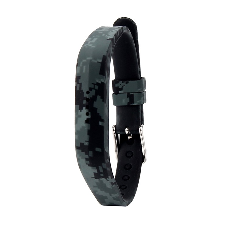 Patterned Flexible Silicone Wrist Watch Band Replacement for Fitbit Flex 2 - Mosaic-1