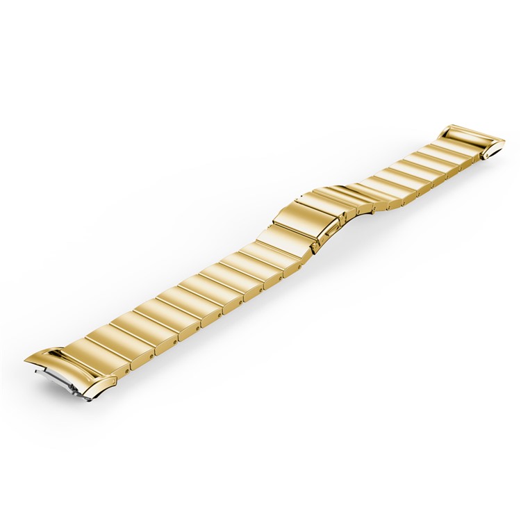 316L Stainless Steel Wrist Band with Butterfly Buckle for Samsung Gear Fit 2 SM-R360 - Gold Color-2