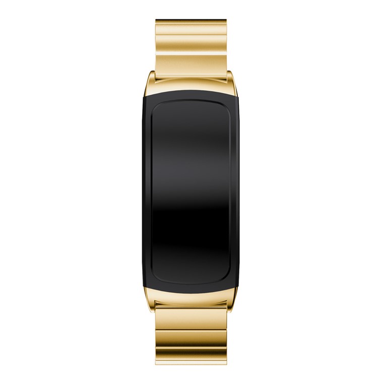 316L Stainless Steel Wrist Band with Butterfly Buckle for Samsung Gear Fit 2 SM-R360 - Gold Color-4