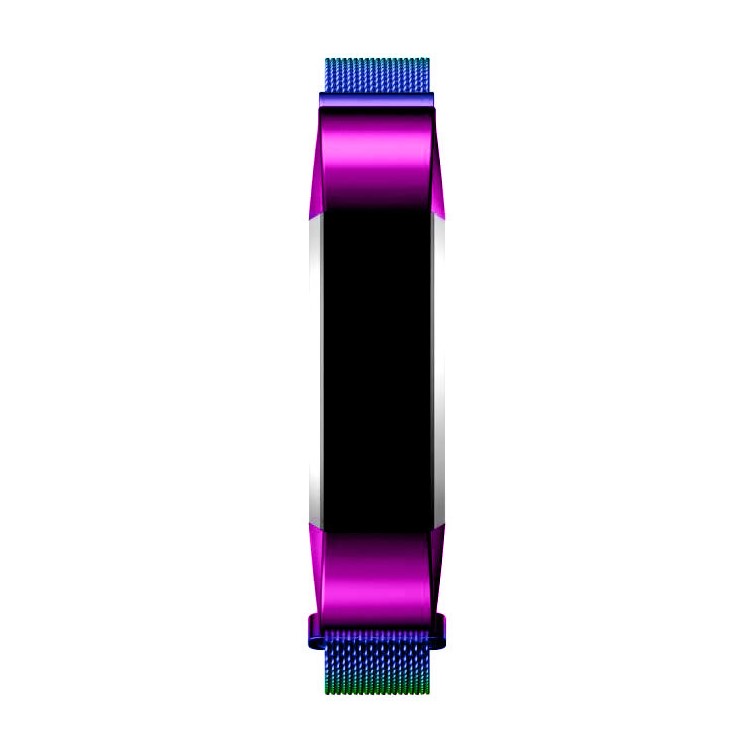 For Fitbit Alta Mesh Milanese Stainless Steel Magnetic Wristband - Multicolor-3