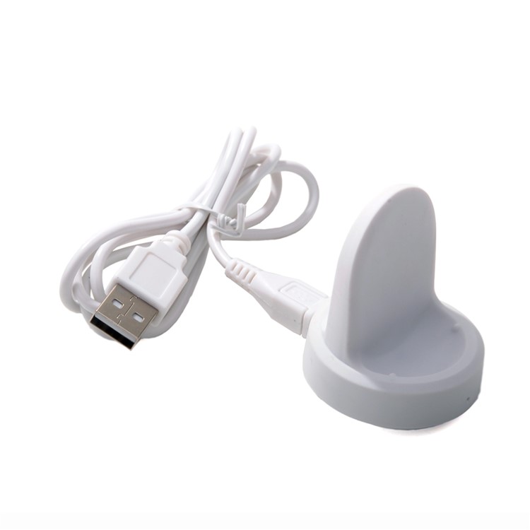 Wireless Charger Cradle for Samsung Gear S3 Classic / S3 Frontier / SM-R600 - White-2
