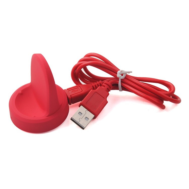 Wireless Charging Dock Cradle for Samsung Gear S3 Classic / S3 Frontier / SM-R600 - Red-2