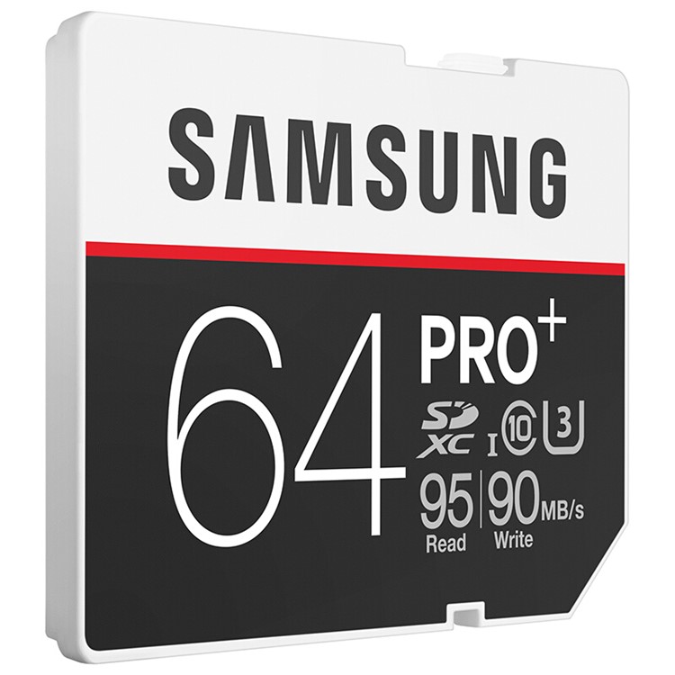 OEM SAMSUNG Pro + 64GB Clase 10 95MB / s TF Tarjeta de Memoria Flash MicroSD - Negro-2