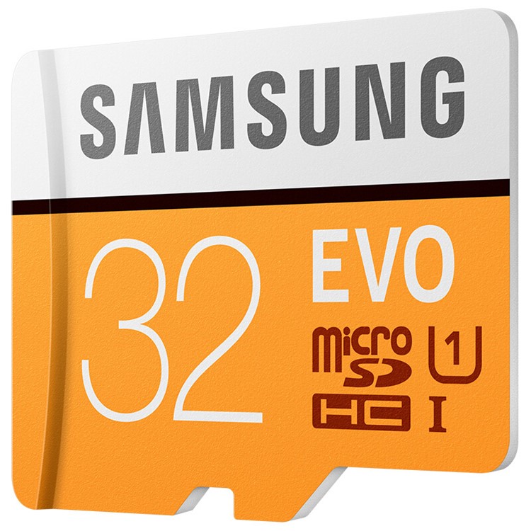 OEM SAMSUNG EVO 32GB 95mb / S Microsd TF Tarjeta De Memoria Flash - Naranja-2