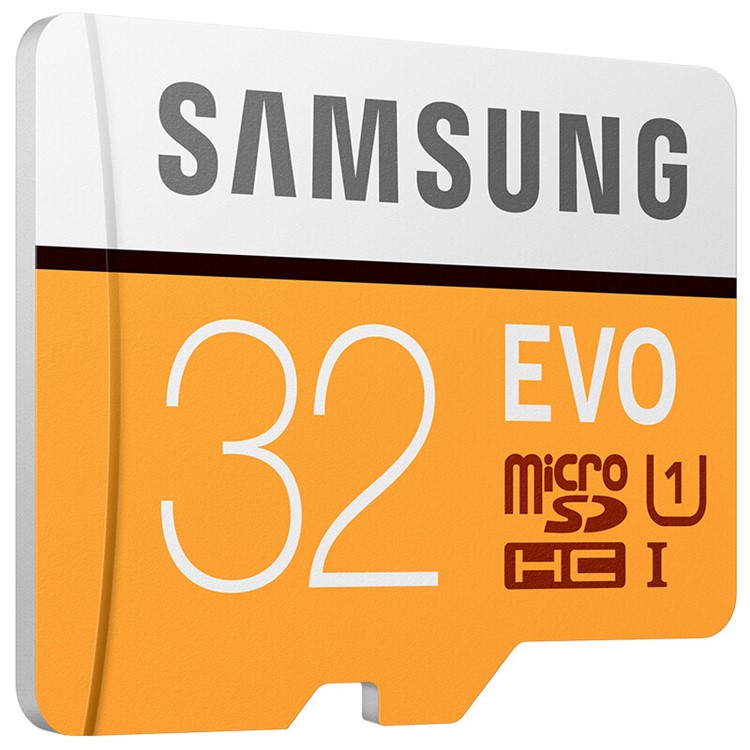 OEM SAMSUNG EVO 32GB 95mb / S Microsd TF Tarjeta De Memoria Flash - Naranja-3