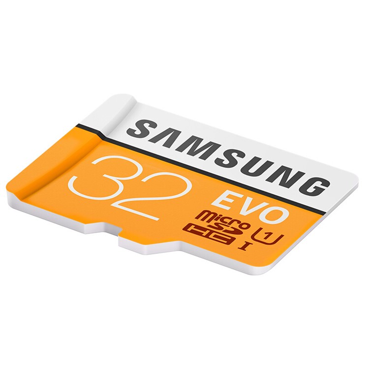 OEM SAMSUNG EVO 32GB 95mb / S Microsd TF Tarjeta De Memoria Flash - Naranja-4