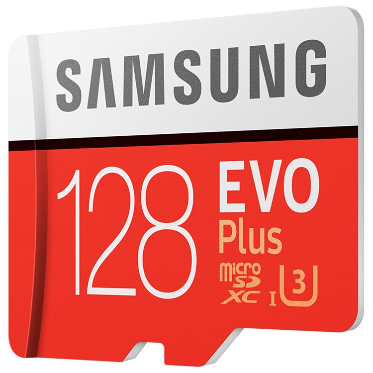 OEM SAMSUNG EVO PLUS 128GB Class 10 Micro SD TF Memory Card 100Mb/S High Speed - Red-2