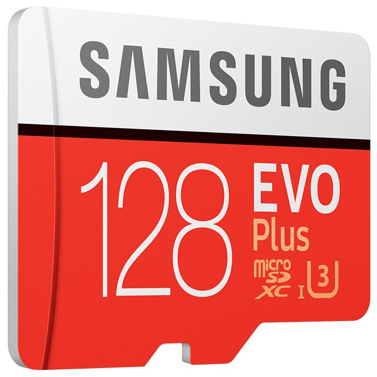 OEM SAMSUNG EVO PLUS 128GB Class 10 Micro SD TF Memory Card 100Mb/S High Speed - Red-3